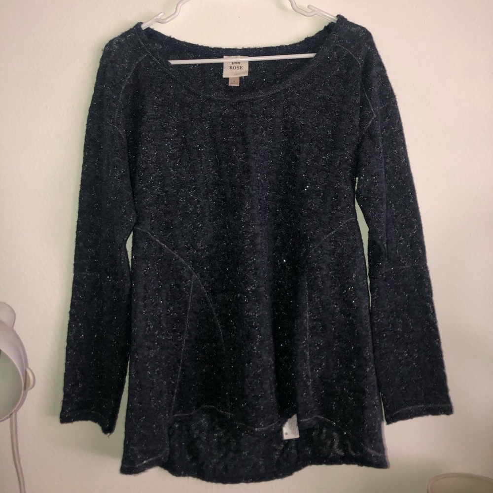 Blue Shimmer Top